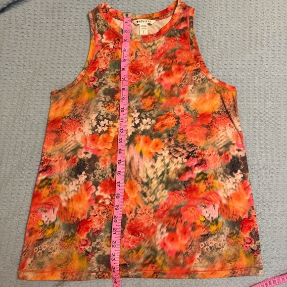 2/40 Athleta Chi Tank Top in Floral - Women’s Small - Picture 7 of 7